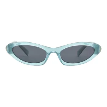 MIU MIU Oval Frame Sunglasses