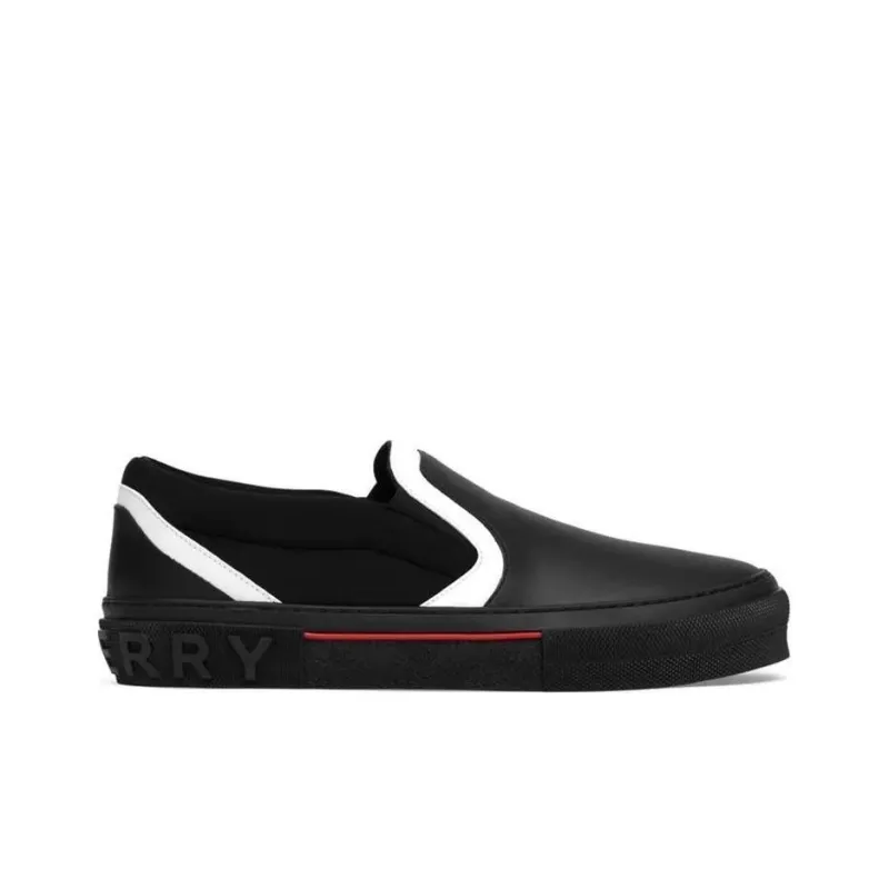 Burberry Low-Top Slip-On Sneaker Black-1