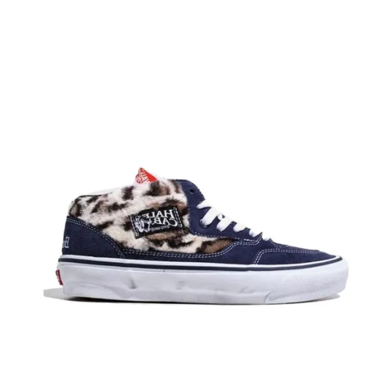 Vans Half Cab X Supreme Leopard Half Cab 'Navy Blue'-1