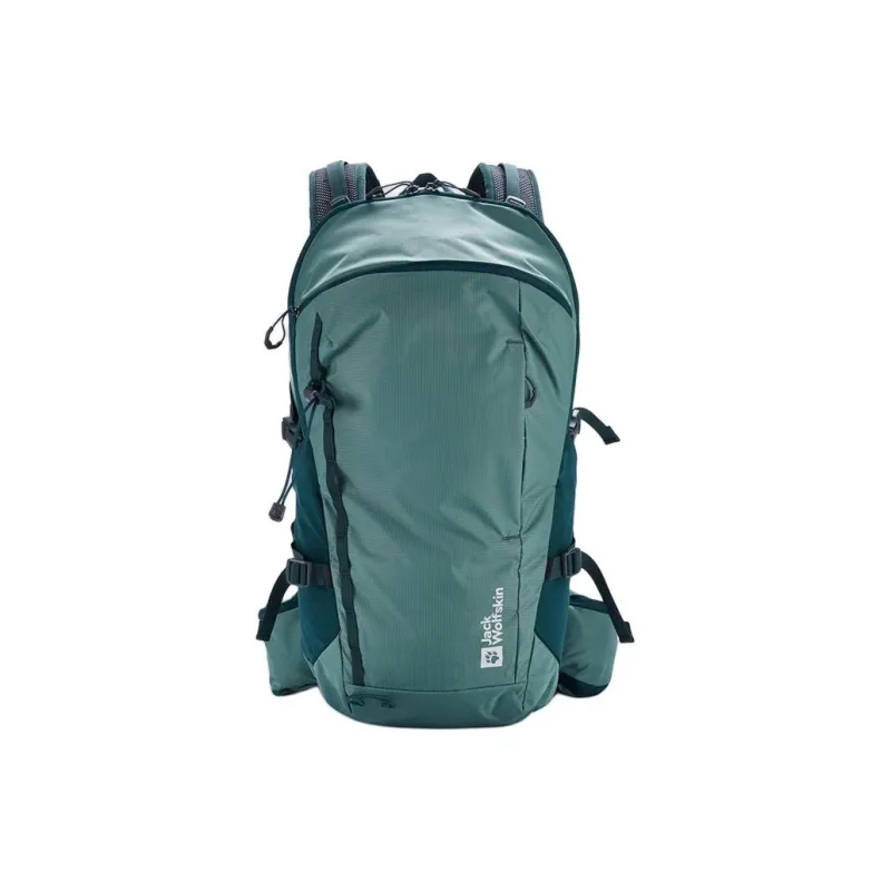 Jack Wolfskin Polyamide Outdoor Hiking Bag Backpack Regular Unisex Jade Green-0