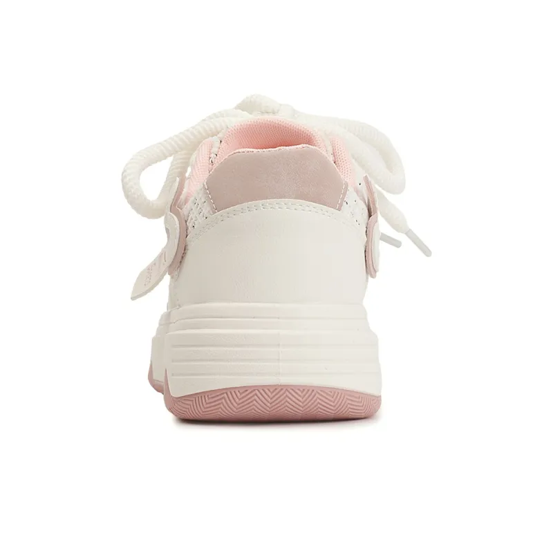 MKTKM Slip-Resistant Cushioning Wear-Resistant Lightweight Height-Increasing Low-Top Skateboard Shoes Women's-5