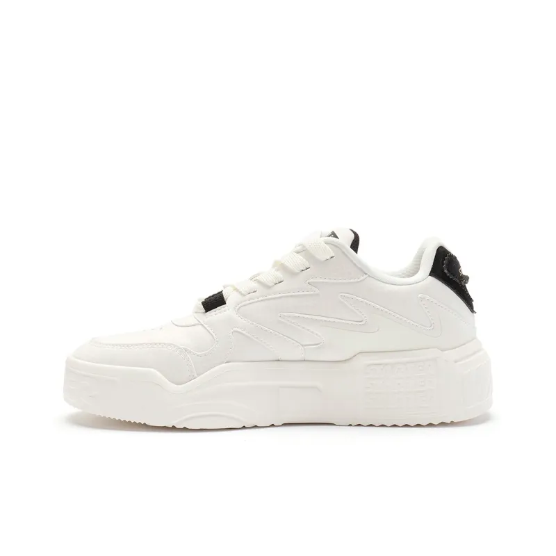 STARTER Vol Slip Resistant Cushioning Low Top Skateboard Shoes Women's White-1