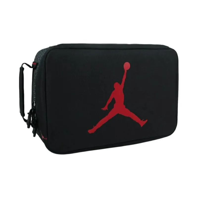 Jordan PU Shoe Box Bag, Handbag Regular Unisex Black-2