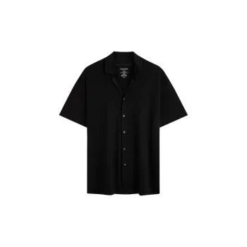 CK/Calvin Klein Pajama Tops Men's Space Black