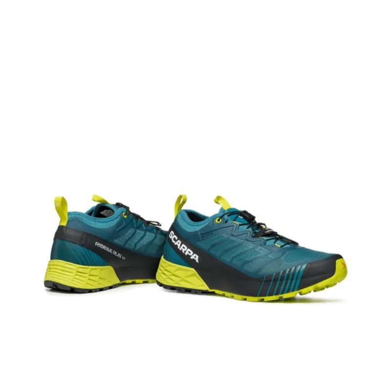 SCARPA Ribelle Cushioned Slip-Resistant Low-Top Running Shoes Men's Green-4