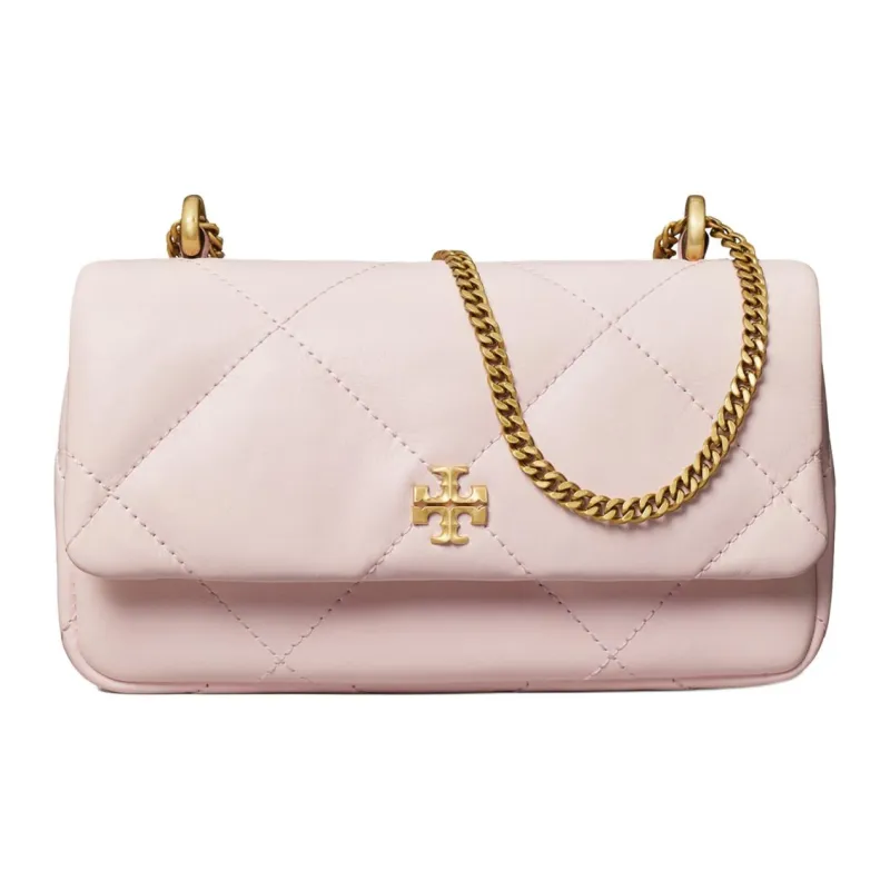 TORY BURCH Kira Cow Leather Crossbody Bag, Shoulder Bag Mini Women's Rose Pink-0