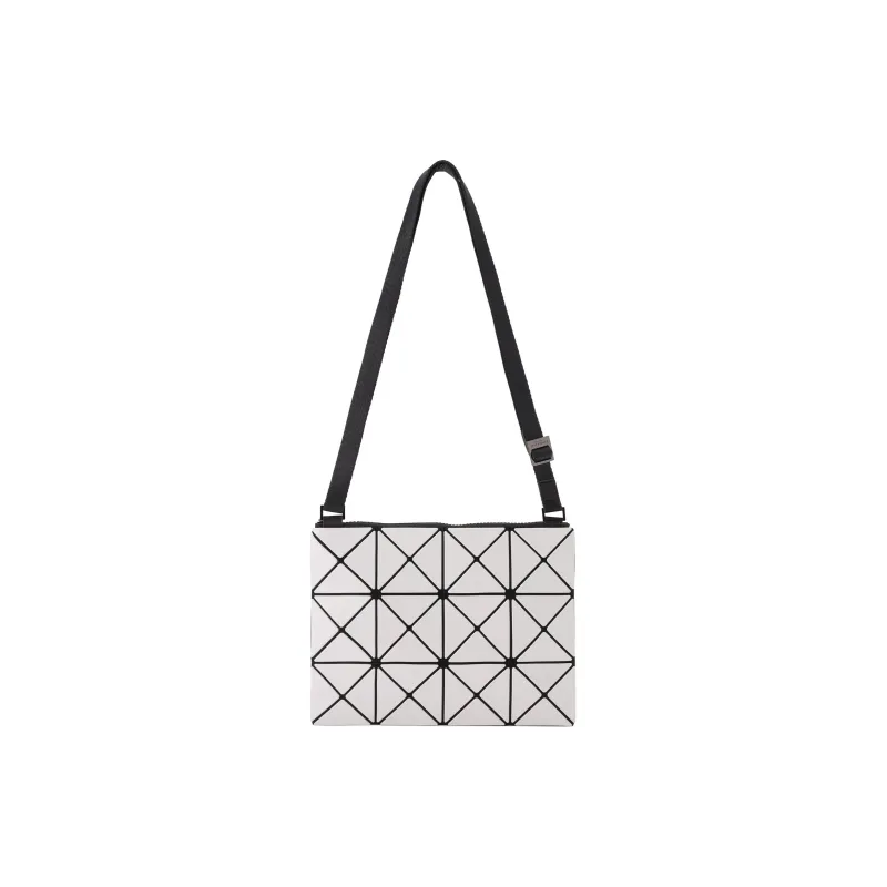 ISSEY MIYAKE Lucent Gloss Mi Polyvinyl Chloride Shoulder Bag, Crossbody Bag Regular Unisex Light Gray & Gray-0
