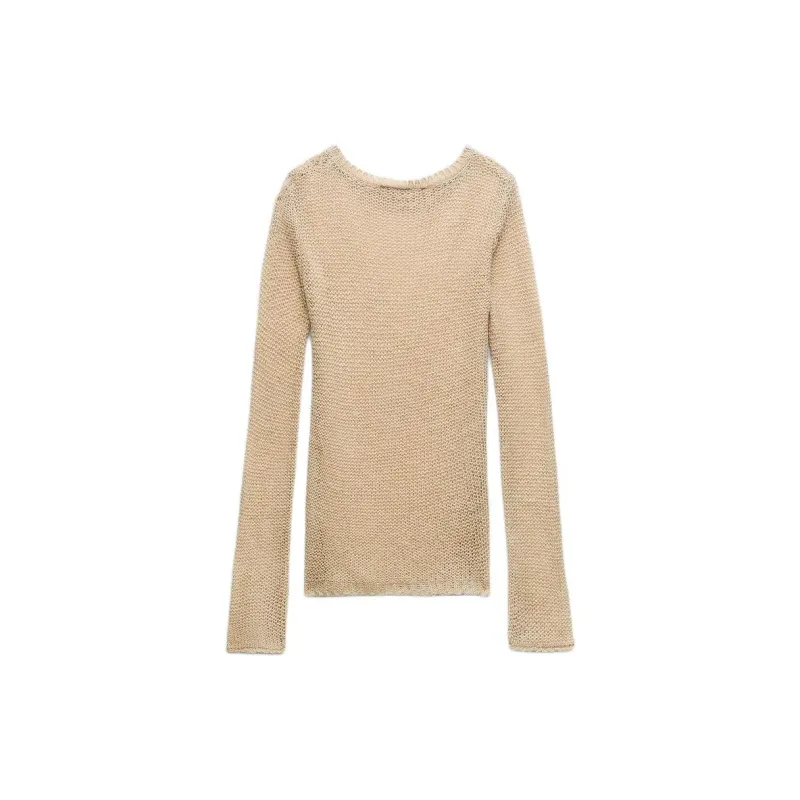 ZARA Sweaters Women's Beige-1