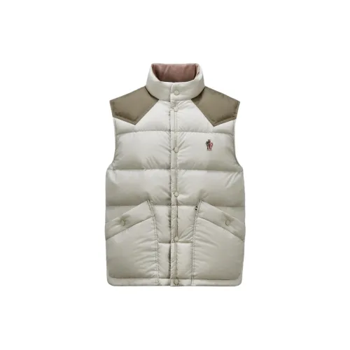 Moncler Down Jackets Men Beige