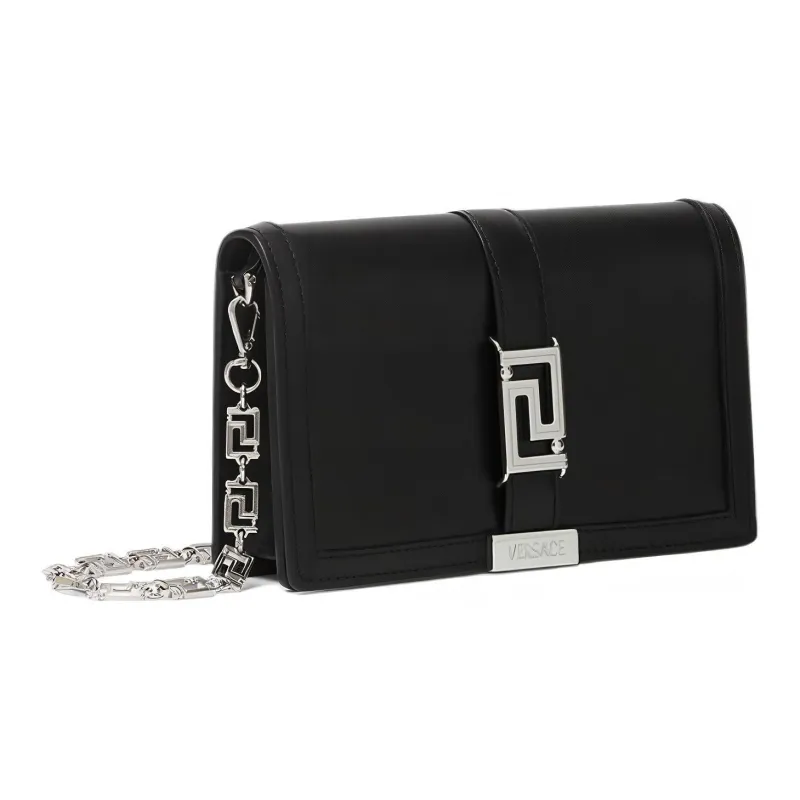 FANSIZHE Calfskin With Sheepskin Trim Envelope Bag Shoulder Bags Women's Black-1