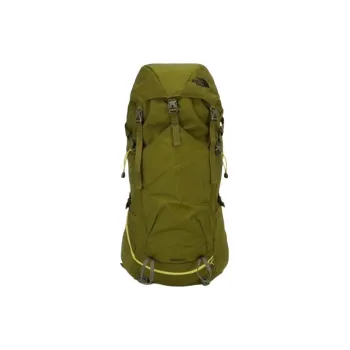 THE NORTH FACE Polyester Outdoor Mountaineering Bag Backpack Unisex Olive Green