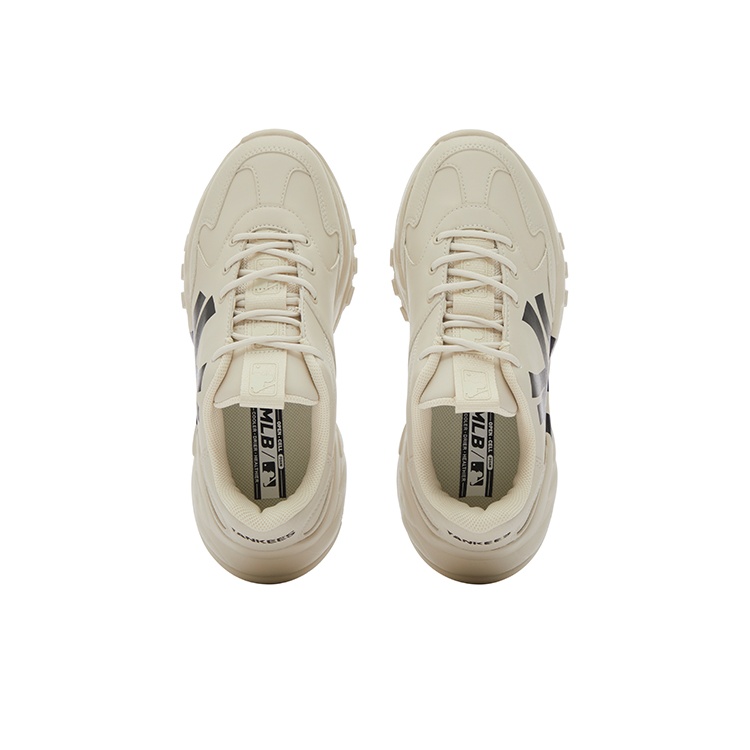 MLB Big Ball Chunky Low Top Chunky Sneakers Unisex Beige
