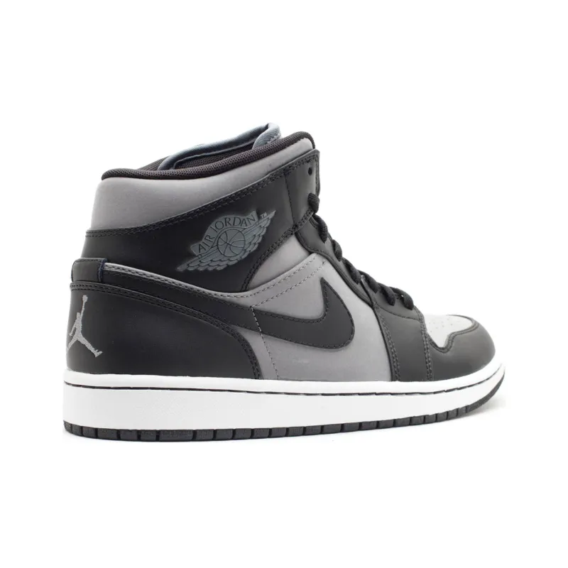 Jordan 1 Mid Cool Grey Black-2