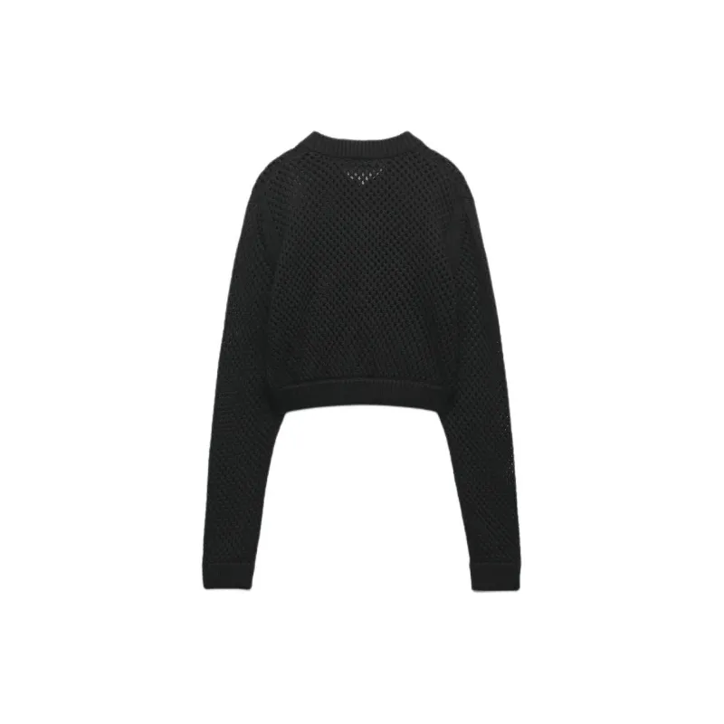 ZARA Jackets Coats Women's Black-1