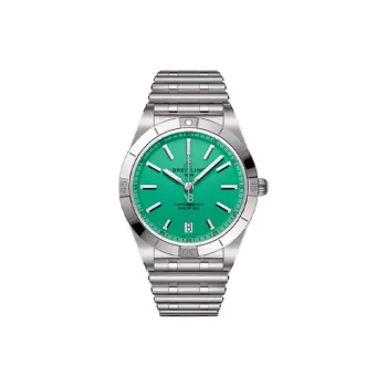 BREITLING Mechanical Chronograph Collection Automatic Mechanical Movement Women's Watch 36mm Green Dial