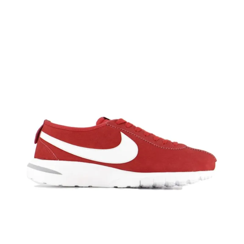 Nike Roshe NM Durable Breathable Low-Top Running Shoes Unisex Red White-1