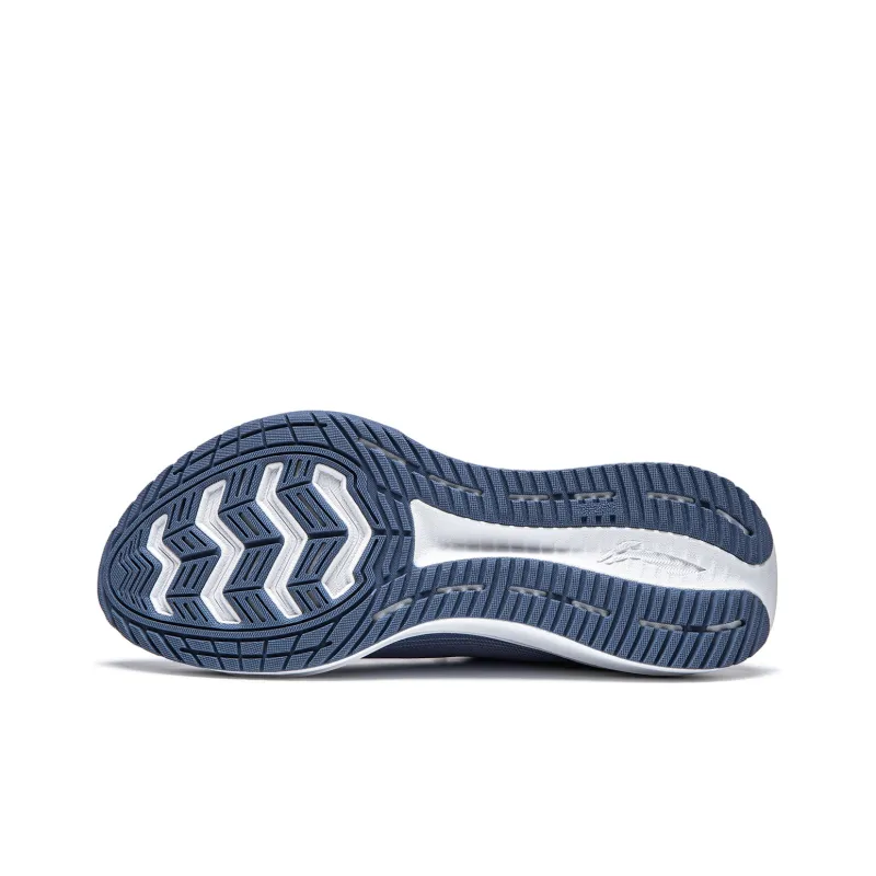 LiNing Wuyue 2.0 Cushioning, Slip Resistant, Abrasion Resistant, Breathable Low Top Sprint Running Shoes Men's Blue-4