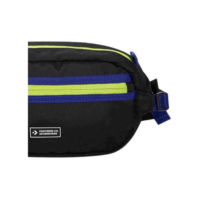 Converse Transition Sling Polyester Fanny Pack Regular Unisex Black & Multicolor-3