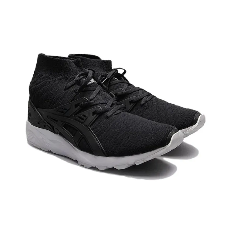 Asics Gel Kayano Trainer Knit Black White-1