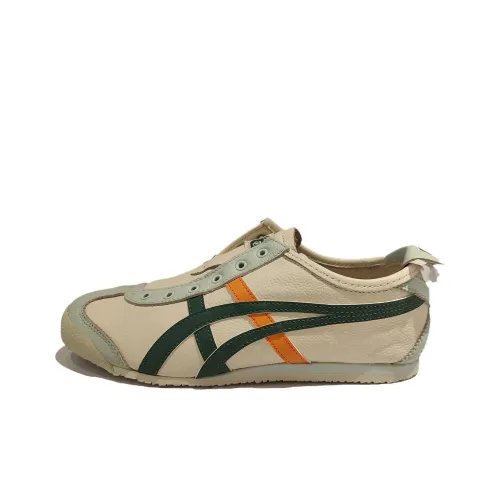 Onitsuka Tiger MEXICO 66 Casual Shoes Unisex Low-Top Gray/Green/Orange