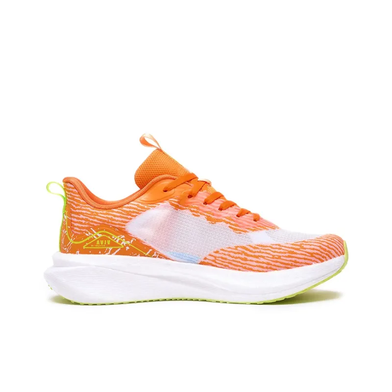 AVJV Running Shoes Men Low Top Orange-1