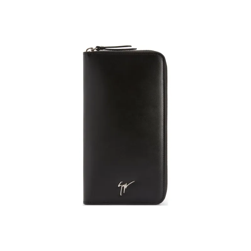 Giuseppe Zanotti Logo plaque Leather Wallet-0