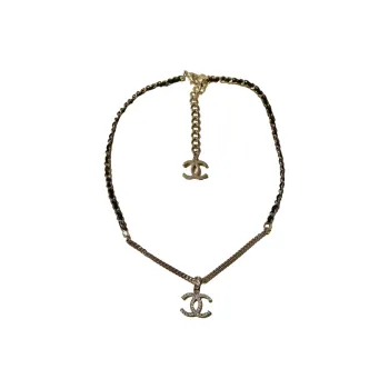 CHANEL   Necklaces Women's Gold
