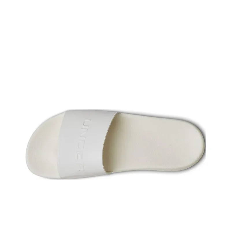 Under Armour Core Remix Slippers White-1