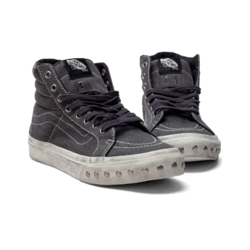 Vans SK8 Hi Slim Overwashed Blue Graphite-4