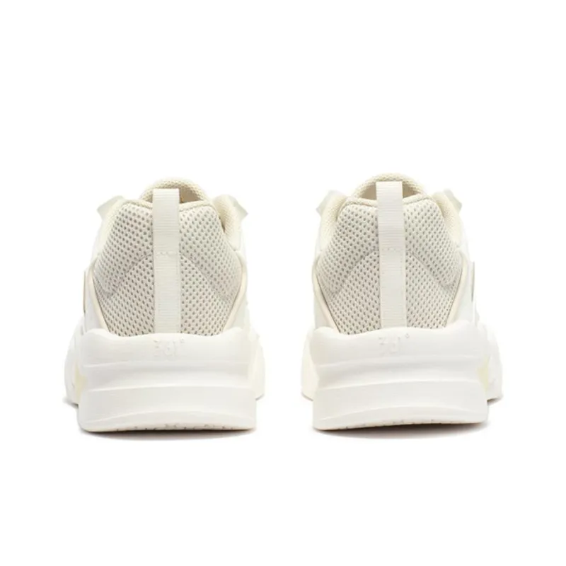 361° Cushioning Anti Slip And Wear Resistant Low Top Casual Shoes Women's Beige Yellow-2