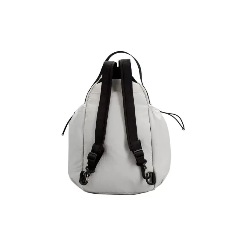 Lululemon Nylon Portable One Shoulder Crossbody Fanny Pack Backpacks Women's White-4