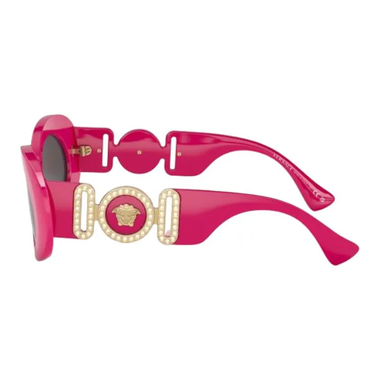 VERSACE Medusa Biggie Oval-frame Sunglasses-2