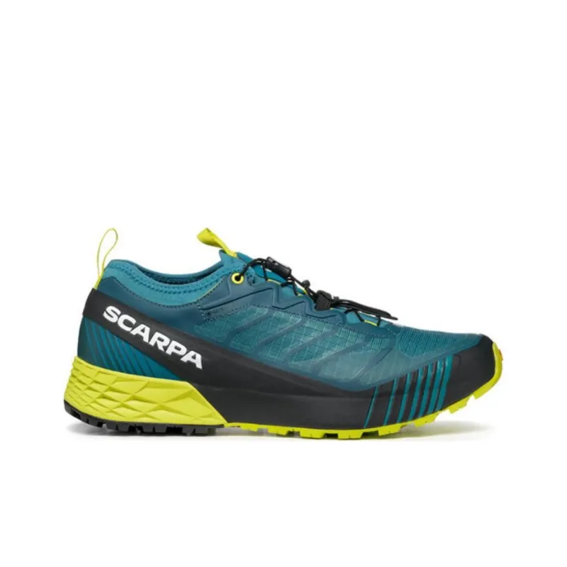 SCARPA Ribelle Cushioned Slip-Resistant Low-Top Running Shoes Men's Green-1