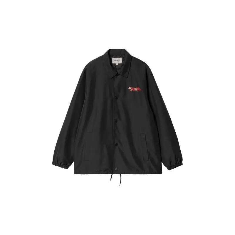 Carhartt WIP SS24 Rocky Coach Jacket Jacket Men's Black-1