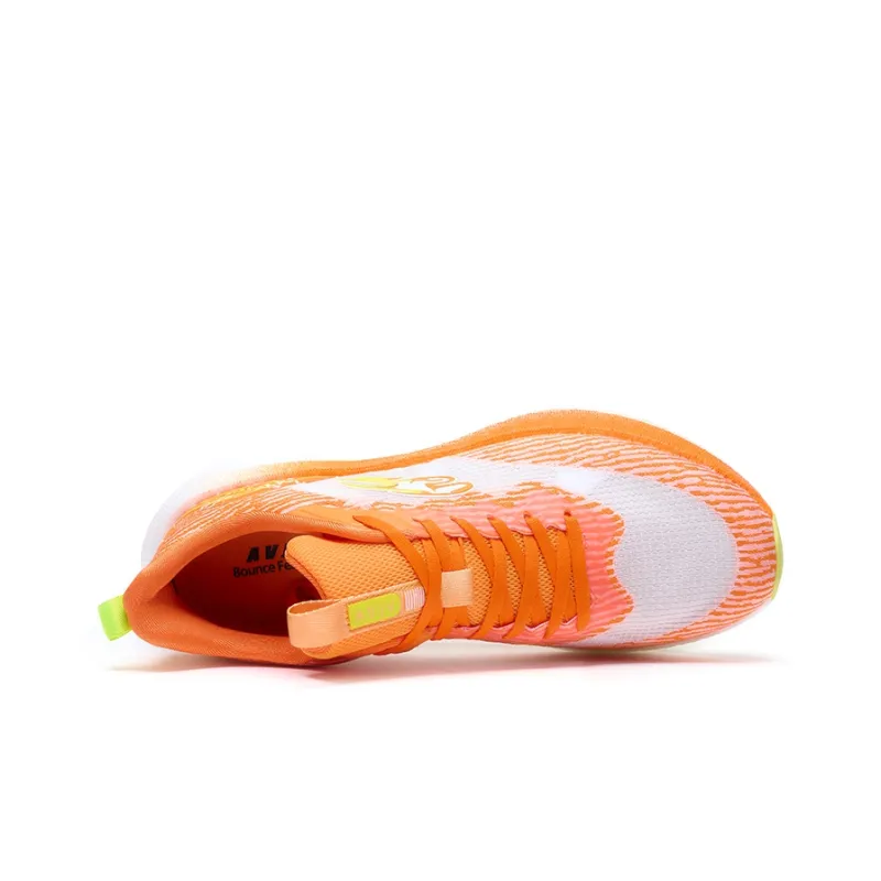 AVJV Running Shoes Men Low Top Orange-2