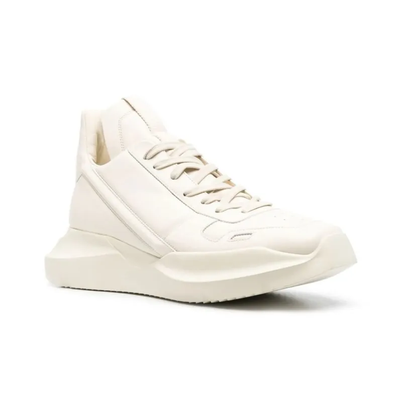 RICK OWENS Geth Runner Leather Sneakers-2