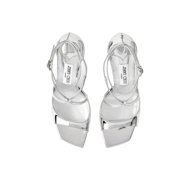 Jimmy Choo Azia 95mmm Leather Sandals-4