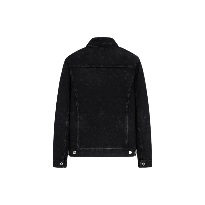 KARL LAGERFELD FW23 Denim Jacket Men's Black-1
