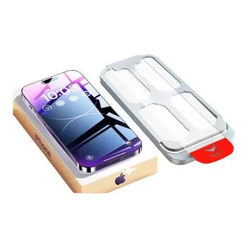 First Guard Hd Work For IPhone11/12/13/14/15 Dust Free Storage Automatic Screen Protector Tool Mobile Phone Film