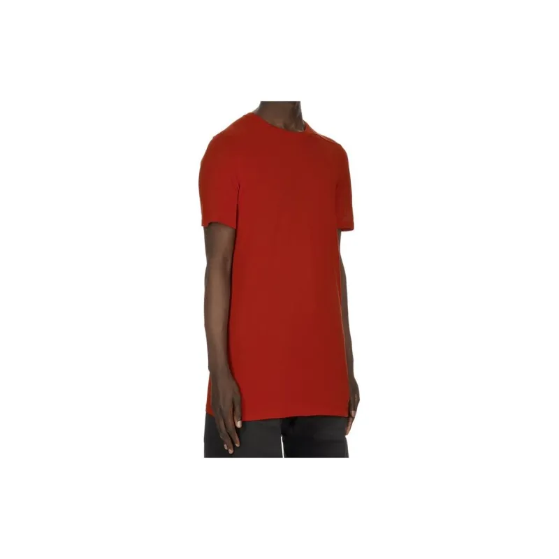 RICK OWENS Level Short Sleeved Crewneck T Shirt-1