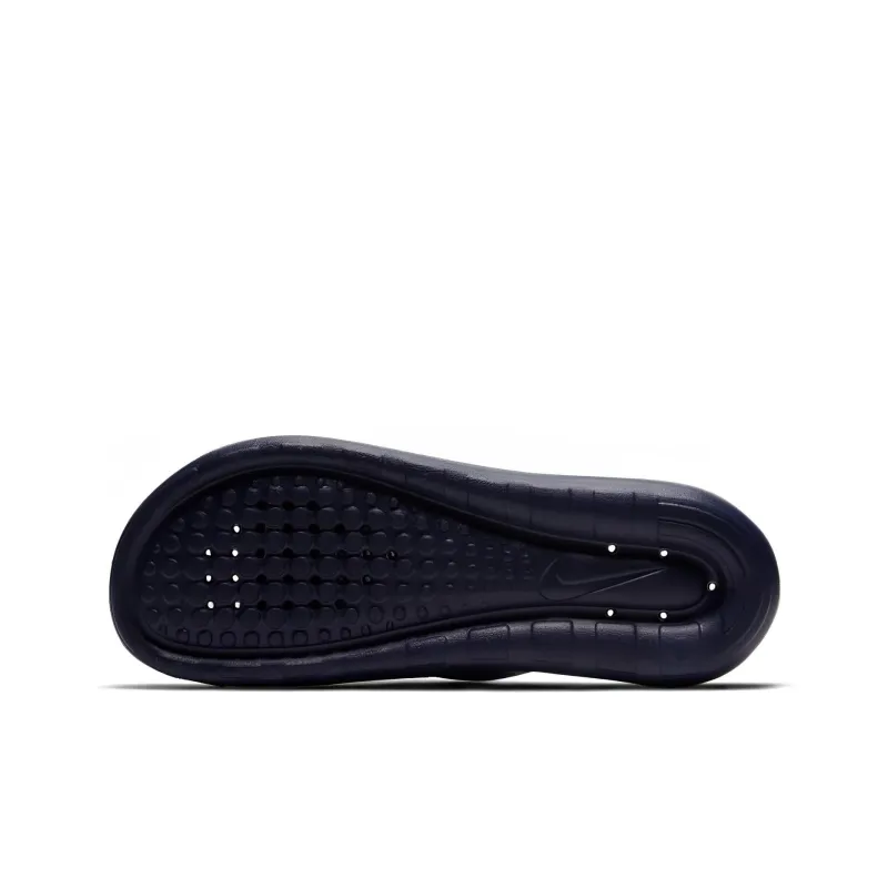 Nike Victori One Shower Slide Polka Dot Swoosh Midnight Navy-3