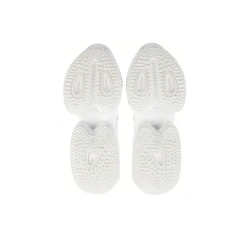 BALMAIN B-Bold Runner Cushioned Slip-Resistant High-Top Casual Shoes Men's White-4