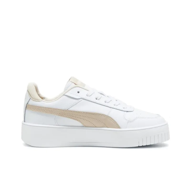 PUMA Carina Street Shoes 'White Beige' Women's-1
