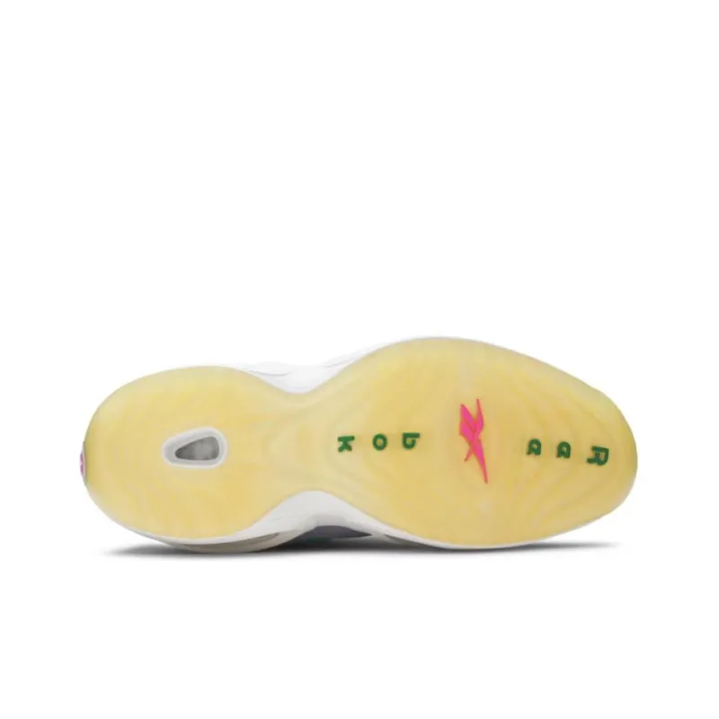 Reebok Question Low Bbc Ice Cream Running Dog Yellow Green-4