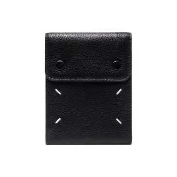 Maison Margiela Contrast Stitch Logo Printed Wallet