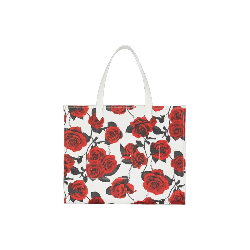 BALMAIN B-ARMY Canvas Canvas Bag Tote Bag Shopping Bag Shoulder Bag Handbag Medium Size Women's Red-2