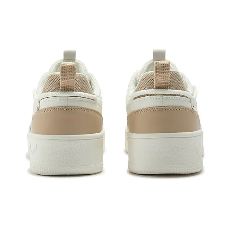361° Thousand Thoughts 2 Slip-Resistant Cushioning Low-Top Skateboard Shoes Men's White Brown-2