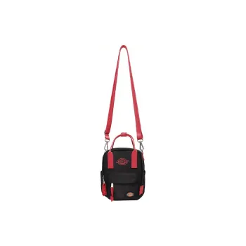 Dickies Polyester Textile Backpack Handbag Shoulder Bag Crossbody Bag Mini Unisex Black