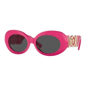 VERSACE Medusa Biggie Oval-frame Sunglasses
