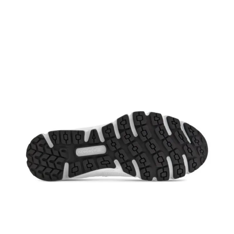 Ecco Multi Vent Cushioning Anti Slip And Wear Resistant Low Top Casual Shoes Men's White-4
